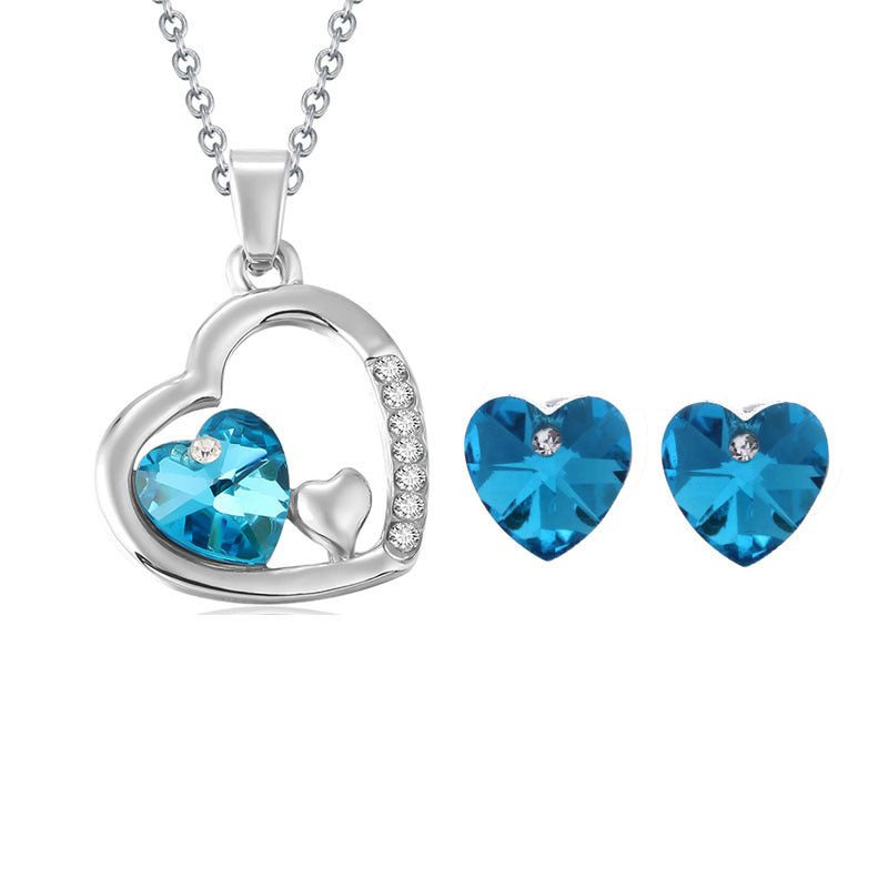 Sassy Lovely Heart Necklace Sets