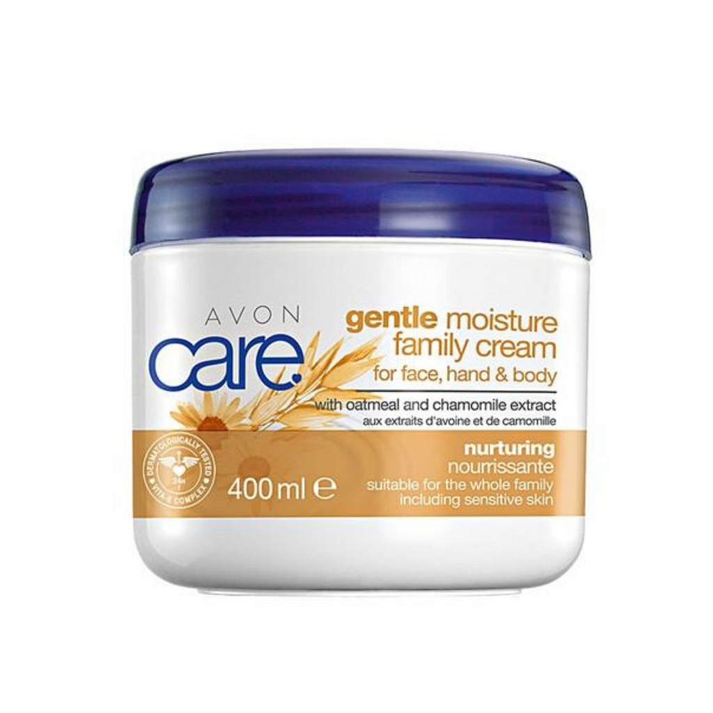 Avon Care Gentle Moisture Oatmeal Face, Hand and Body Cream