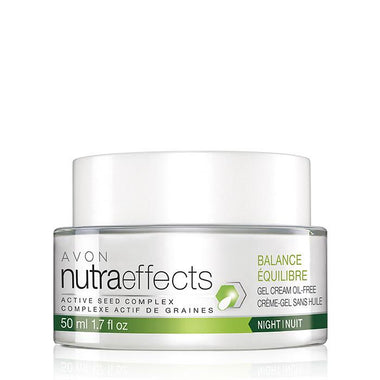 Avon Nutraeffects Balance Night Gel Cream Oil-Free