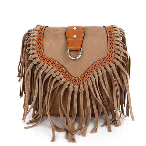 Sassy Bohemian Tassel Shoulder Bag