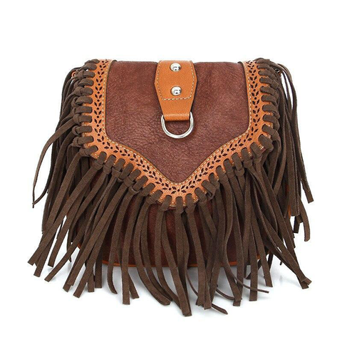 Sassy Bohemian Tassel Shoulder Bag