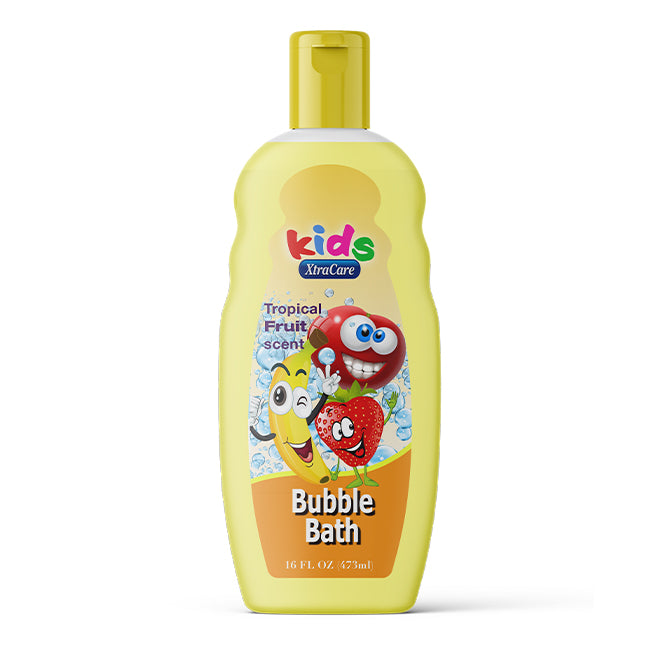 Xtracare Bubble Bath For Kids Tropical Fruits 473ml