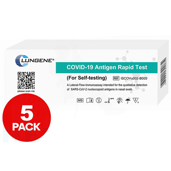 COVID-19 Human Rapid Antigen Nasal Swab Test Kit