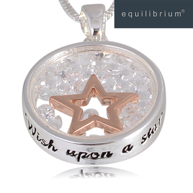 Equilibrium Crystal Sentimental Necklace - Wish Upon a Star
