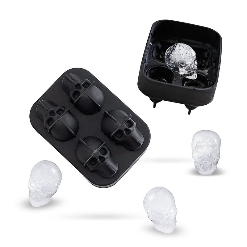 Silicon Skull Ice Cubes