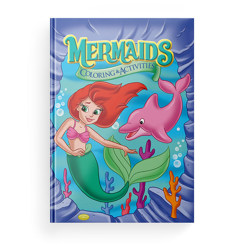 Mermaids Colouring Activities Book