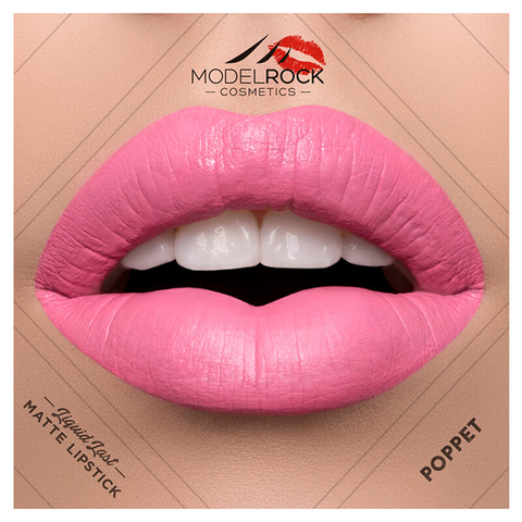 Model Rock Liquid to Matte Longwear Lipsticks