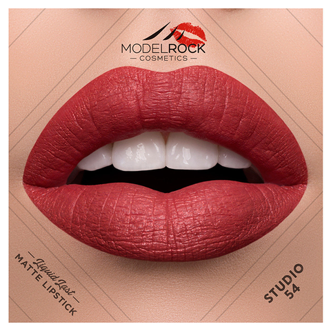 Model Rock Liquid to Matte Longwear Lipsticks