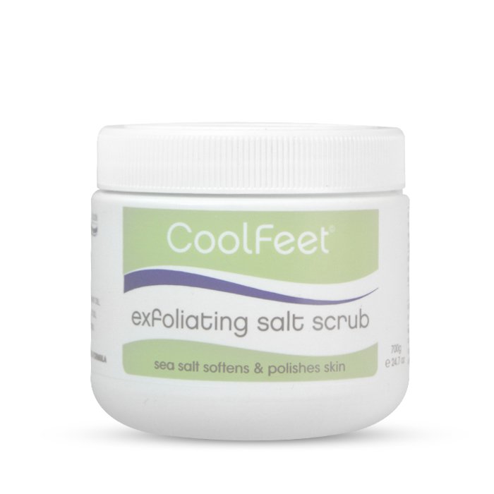 Natural Look Cool Feet Exfoliating Salt Scrub 250g