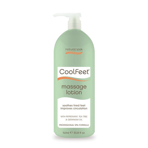 Natural Look Cool Feet Massage Lotion