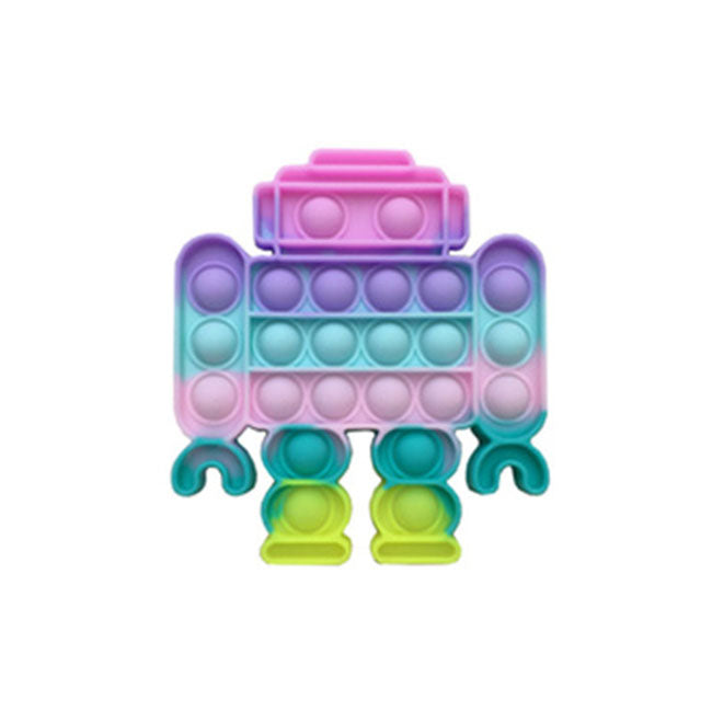 Rainbow Robot Pop It  Fidget Toys