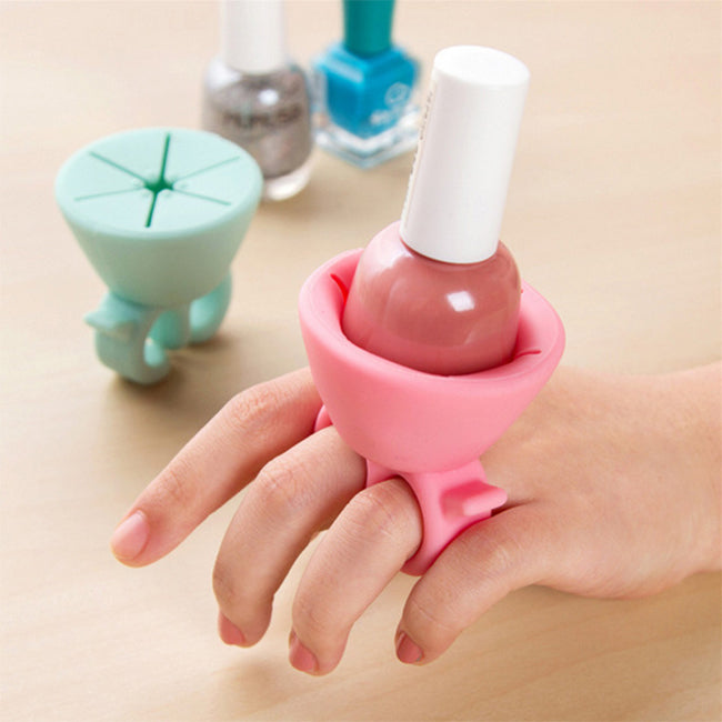 Sassy Silicon Nail Polish Holder