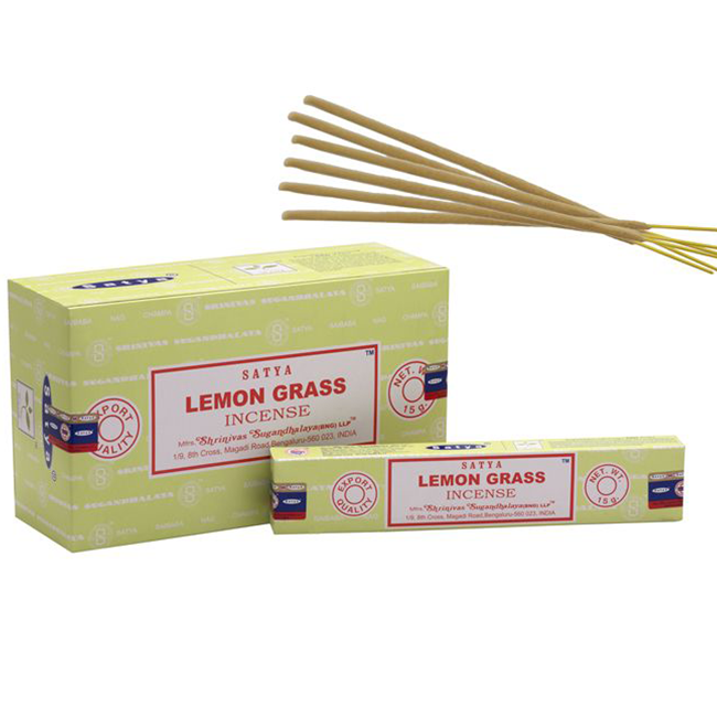 Satya Perfumed Incense Sticks - Lemongrass