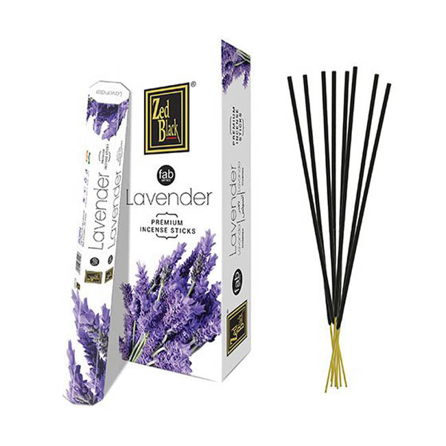 Zed Black Fab Perfumed Incense Sticks - Lavender