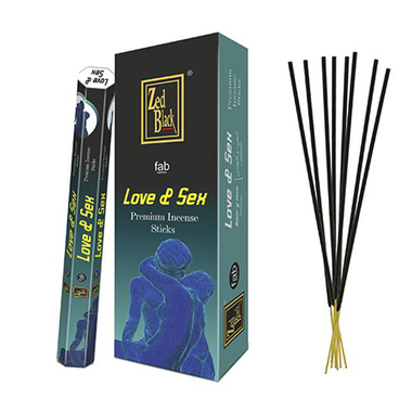 Zed Black Fab Perfumed Incense Sticks - Love & Sex