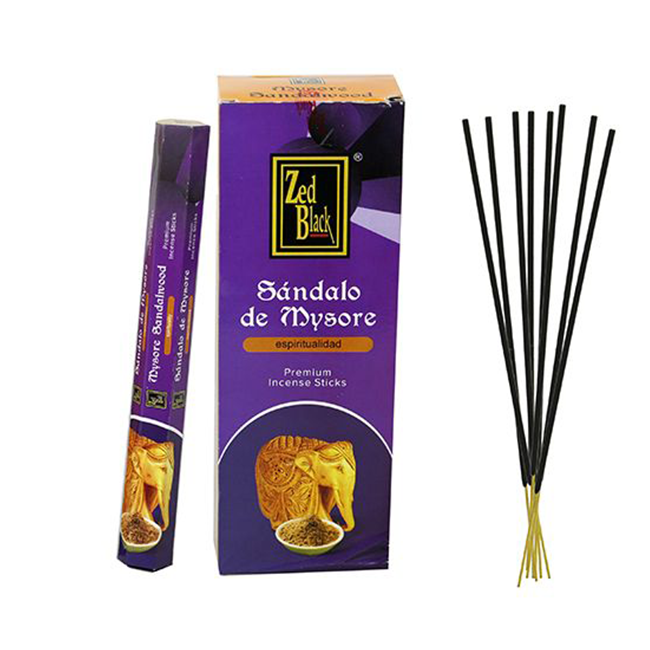 Zed Black Fab Perfumed Incense Sticks - Mysore Sandalwood