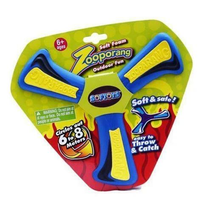Zoomerang Soft Foam Frisbee