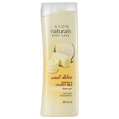 Avon Naturals Shower Gels - Banana & Coconut