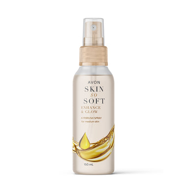 Skin So Soft Enhance and Glow Airbrush Spray for Medium Skin