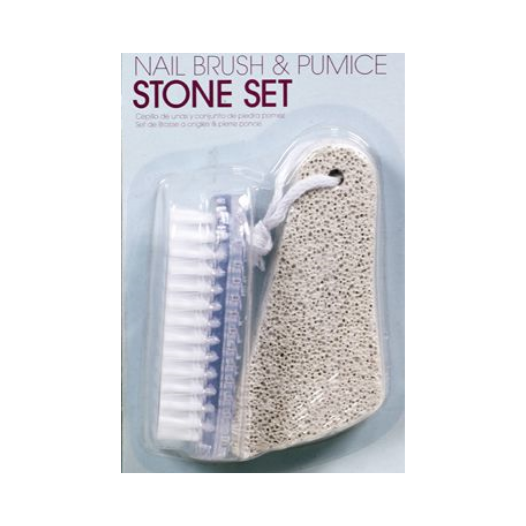 Nail Brush & Pumice Stone Set