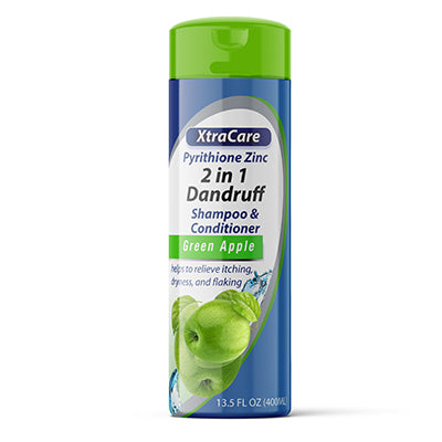 XtraCare 2 In 1 Anti-Dandruff Shampoo & Conditioner Green Apple